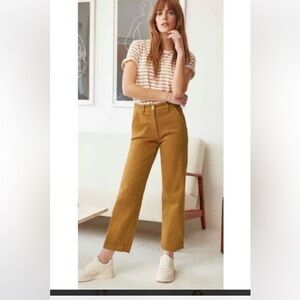 Everlane straight leg crop pants